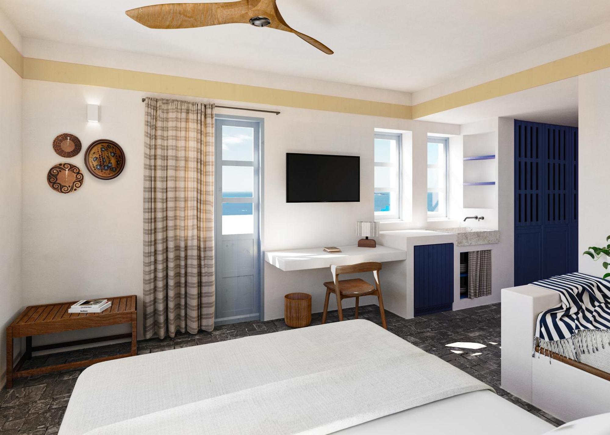 Panorama Serenity Suites Pátmos Esterno foto